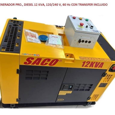grupos electrogenos diesel silenciosos  nuevos monofasicos y trifasicos - 4/5