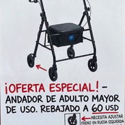 Andador para adulto mayor de poco uso - Img 57999723