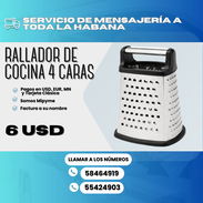 🍳Rallador de Cocina 4 Caras 💲 6 USD - Img 54683537