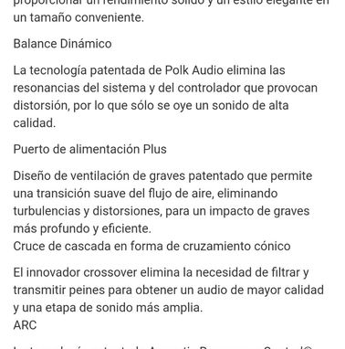 Pareja d Bafles Polk Audio RTi A1 New - Img 49567433