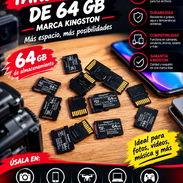Tarjetas SD de 64 Gb marca Kingston - Img 57649914