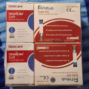 50 tiras + 50 lancetas para glucometro Sinocare Safe AQ Smart - Img 57918692