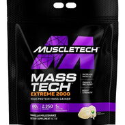✅Mass gainer Extreme 2000 Muscletech 6lb Para Ganar masa muscular 6lb +Guantillas - Img 43368754