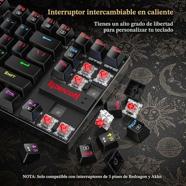 Teclado mecánico Redragón nuevo en caja - Img 120368245