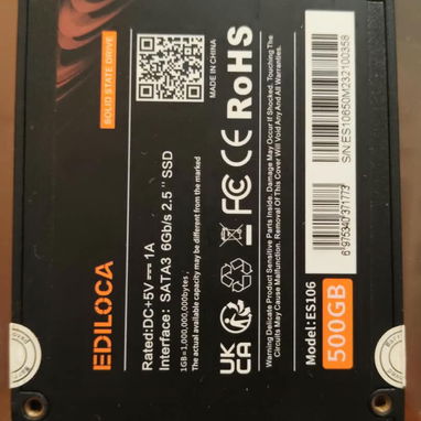 Disco solido 500G - 2/3