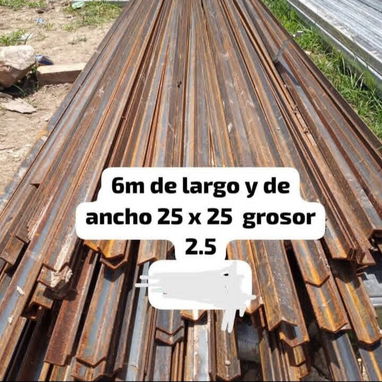 Tubos galvanizado y de hierros, angulares Originales, purles Originales, tejas galvanizadas, cemento. - 8/10