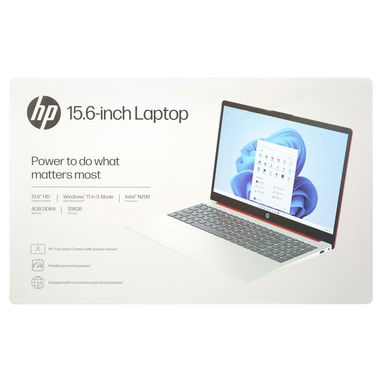 LAPTOP 🎁NUEVA🎁📦CAJA, HP (15-fd0083wm), 15.6" HD Antireflejo, Intel N200, 4GB RAM, 128GB SSD - Img 122505772