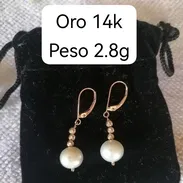 Aretes de Oro 14k y 18k {Originales} - Img 57513329