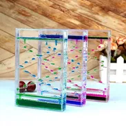 🧠 Reloj de Arena Sensorial de Aceite | Juguete Antiestrés con Movimiento Líquido 🌀 Decoración Escritorio - Img 52231699
