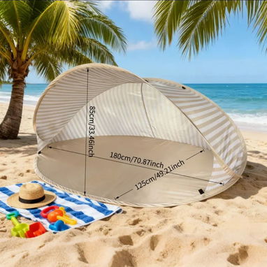 Carpa de Playa para 2 Personas con apertura instantánea en solo 2 segundos. - Img 122784625