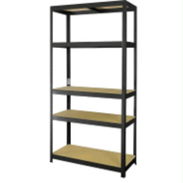 Estanteria Metalica Negra 5 Baldas 175KG /BALDA 180X90X40CM 7HOUSE - Img 57908797