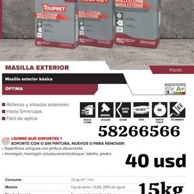 Lo mejor en masillas d alta calidad y durabilidad en nuestro almacén en playa - Img 123945210