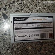 Vendo Fuente de UNYKA 500W Reales 80 plus Bronze NEW solo whatssap lary 53136050 - 30 USD - Img 55437760
