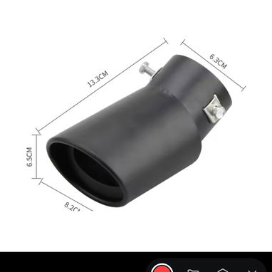Colas embellecedores  de tubo de escape facil intalación lo hace usted mismo. Solo dos tornillos no hay q soldar - Img 101885189