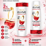 Set Loreal Reparación Total Shampoo y Acondicionador - Img 55787753