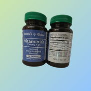 Vitamina K2 + D3 People's Choice 16 Tabletas Salud Huesos Arterias - Img 57886753