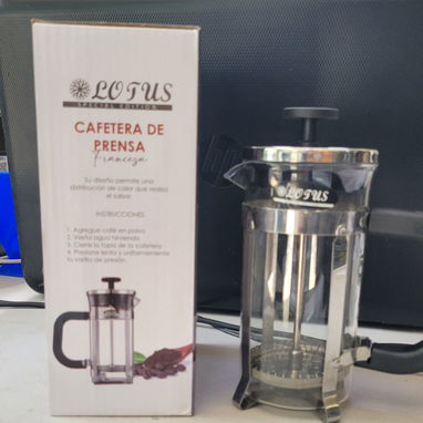 Batidor para café y cafetera de prensa marca LOTUS - Img 123569325
