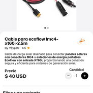 Cable para Ecoflow Imc4-xt60i de 2.5m de longitud - Img 57630320