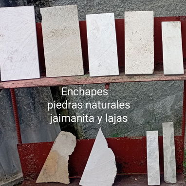 Enchape de pared y piso de piedra jaimanita y laja para eliminar la humedad y remodelar su casa o negocio. Somo 1ra mano - Img 122146965