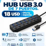Regleta USB 7 puertos 3.0 - Img 56500432