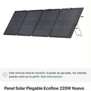 Panel Solar Plegable Ecoflow 220W nuevo en caja - Img 57764332