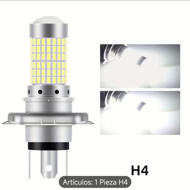 Faro LED H4 Ultra Brillante 12V para Motocicleta, Bombilla de Alta Luminosidad - Img 114202127