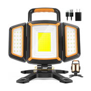 Luz de trabajo LED recargable Tresda de 30 W con base magnética LEDWL013 - Img 57960950