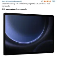 Tablet Samsung Galaxy Tab S9 Fe de 128 bloqueo T-Mobile - Img 53540808