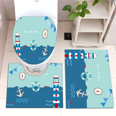 Alfombra lisa set de 3 piezas. 6800 cup - Img 117619408