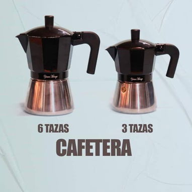 Cafeteras de 2, 3, 4, 6 y 9 tazas - Img 124147888