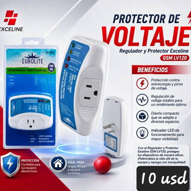 PROTECTORES DE VOLTAJE DE 220V y 110V NUEVOS EN CAJA!!! - Img 126560953
