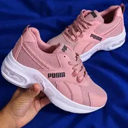 Tenis Puma # 37 Rosados y en Negros - Img 57938318