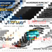 ‼️Ollas, Freidoras de Aire, Ventiladores‼️👉 FACTURA, GARANTÍA Y MENSAJERÍA‼️53220916 - Img 50090995