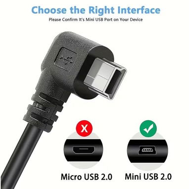 Cable USB 2.0 A Macho a Mini USB (Mini-B) en Ángulo Re... | videojuegoshabana.com - Img 127046063