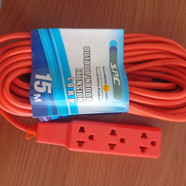 🔌 15 METROS 🔌 EXTENSIÓN DE CORRIENTE MARCA SPC DE 15 METROS. MENSAJERÍA CON FACTURA Y GARANTÍA. TL 54833699 - 2/5