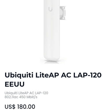 Redes, Router, Switch, poe nanos, mikrotik cable red categoría 6 con punta, antenas y mas 0km garantia soy tienda física - 2/10