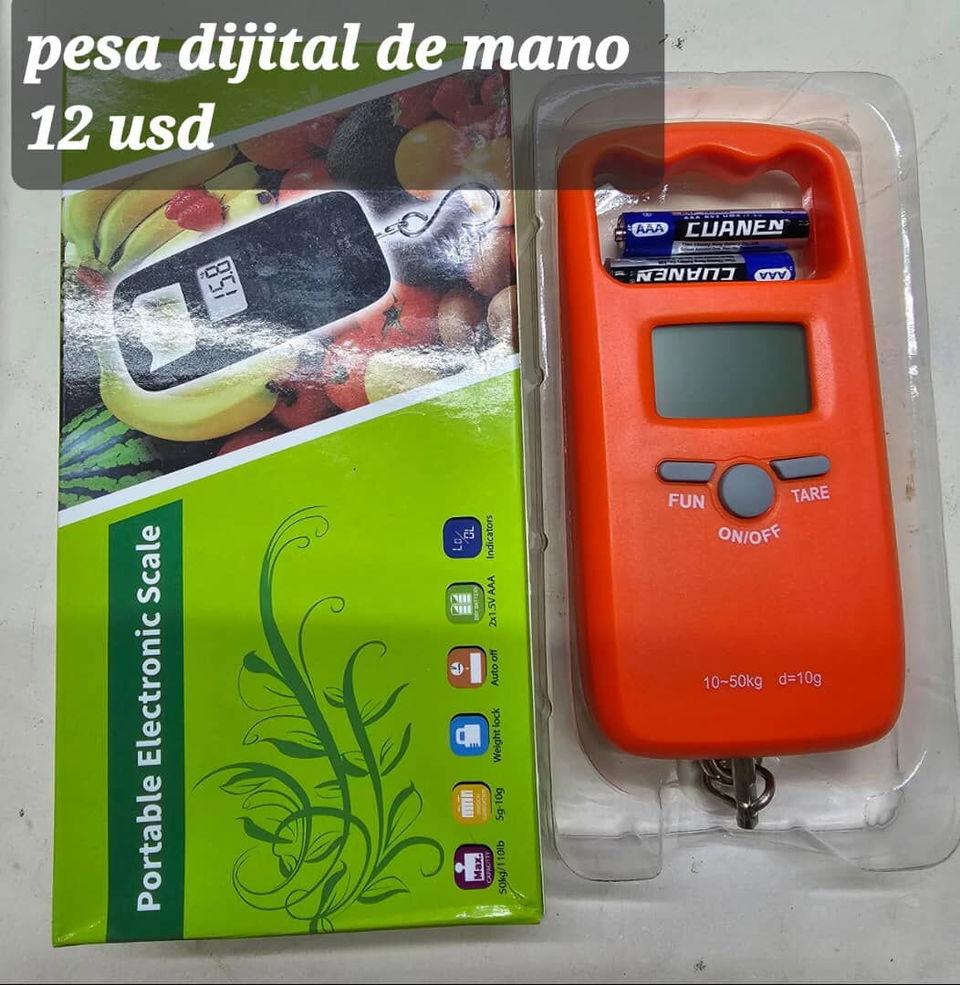 Pesa digital de mano hasta 50kg en La Habana, Cuba - Revolico