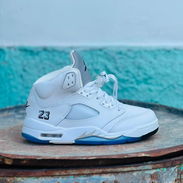 Air Jordan Retro 5 Withe Stealth Calidad G5 - Img 57172424