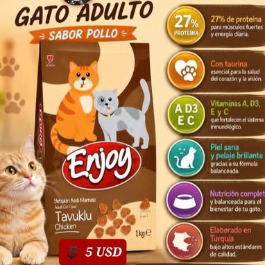 Excelente comida para gatos *Bolsa sellada 1kg ➡️Mensajería - 2/2