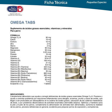 Omegas 3,6 y 9 con multivitaminas para perros - Img 123732886