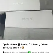 ⌚ 🔥 Apple Watch Serie 10 – Sellado y Original 🔥  ✔️ 100% nuevo y sellado en caja, garantía de autenticidad 📦 ✔️ Dispo - Img 49661066