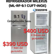 ‼️Refrigerador Milexus 9.1 pies‼️Congelación Seca‼️53220916 - Img 56038552