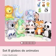 Set de 8 Globos de animales - Img 53902584