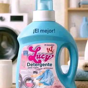 Detergente líquido marca Lucy súper bueno y blanqueador Olor a yuma como decimos los cubanos No te arrepentirás de c - Img 58459229