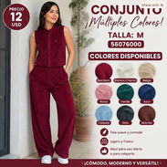 Conjunto de pantaloneta y blusa con zipper - Img 58025484