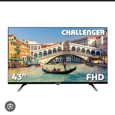 *Smart TV Challenger 43 pulgadas dos mandos y soporte a la pared* - Precio 240 USD Garantía 1 mes - Img 123780141