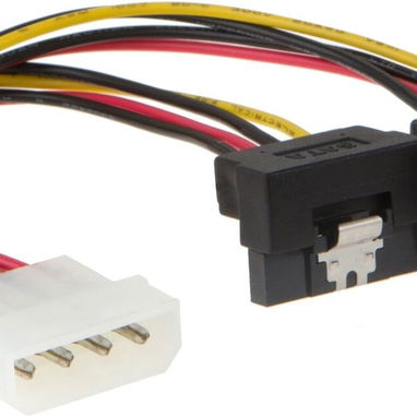Convertir Molex de 4 pines a 2 cables SATA de 15 pines (Longitud del cable 30 cm) 53274327 - Img 113887432