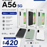 Galaxy A56 5G (8GB+256GB) DualSim batería 🔋 5000 Ah 💢Sellado En Caja 💢🟢⚪️⚫️ - Img 56568629