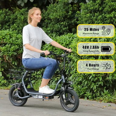 Scooter Caroma / eléctrico de pasillo plegable de 14” - Img 122831137