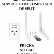 PROTECTOR DE VOLTAJE 20A 220V MILEXUS + SOPORTE PARA COMPRESOR DE SPLIT, ENTREGA DE FACTURA. VARIEDAD DE OFERTAS - Img 56414194